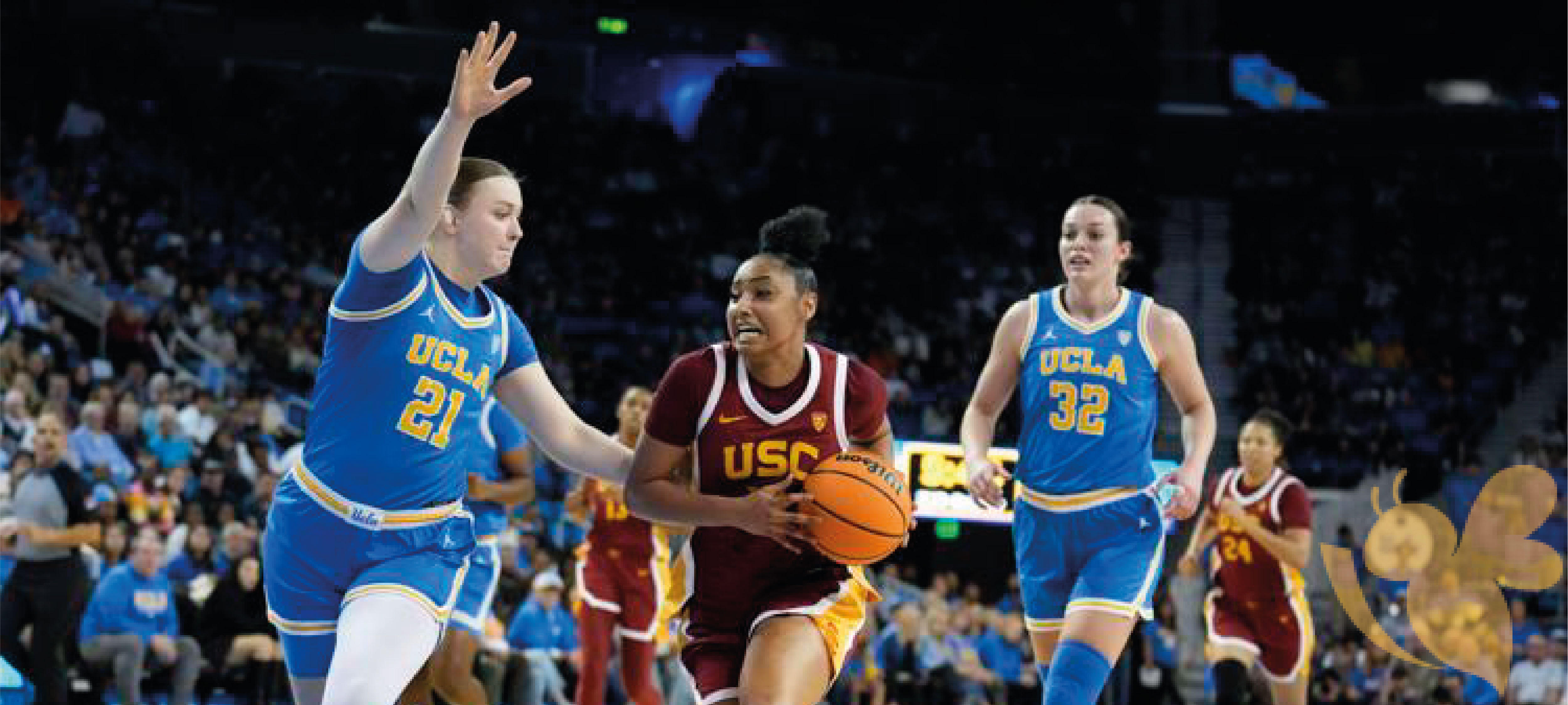 Usc Vs Ucla Women'S Basketball 2024 Alexia Nertie